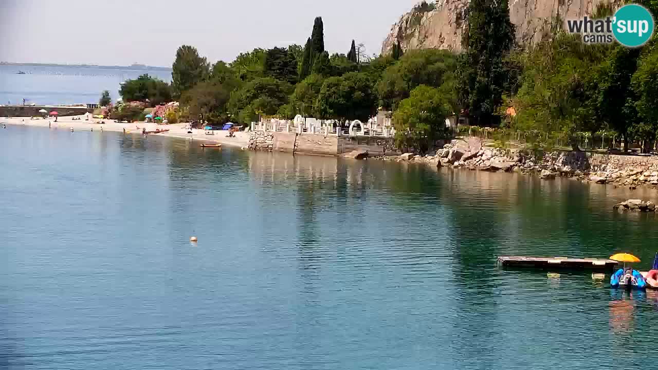 Webcam Sistiana Baia – Live View of the Marina and Gulf