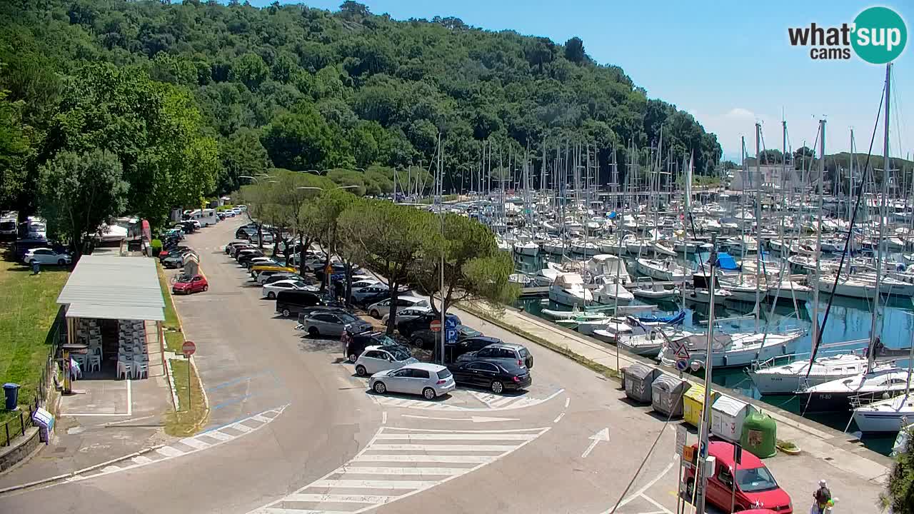 Webcam Sistiana Baia – Live View of the Marina and Gulf