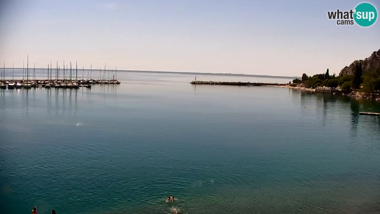 Web kamera Sistiana Uvala – Pogled uživo na marinu i zaljev