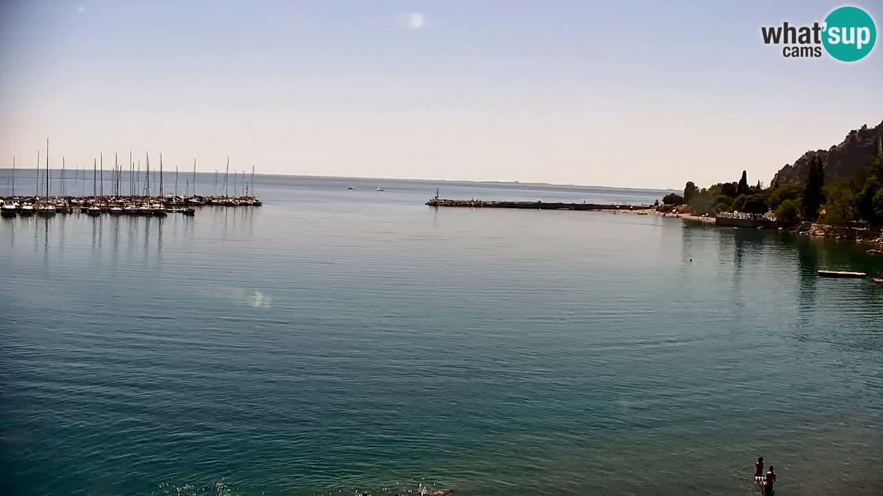 Webcam Sistiana Baia – Live View of the Marina and Gulf