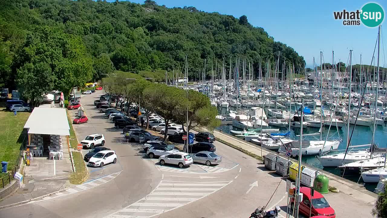 Webcam Baie de Sistiana – Vue en direct de la marina et de la baie