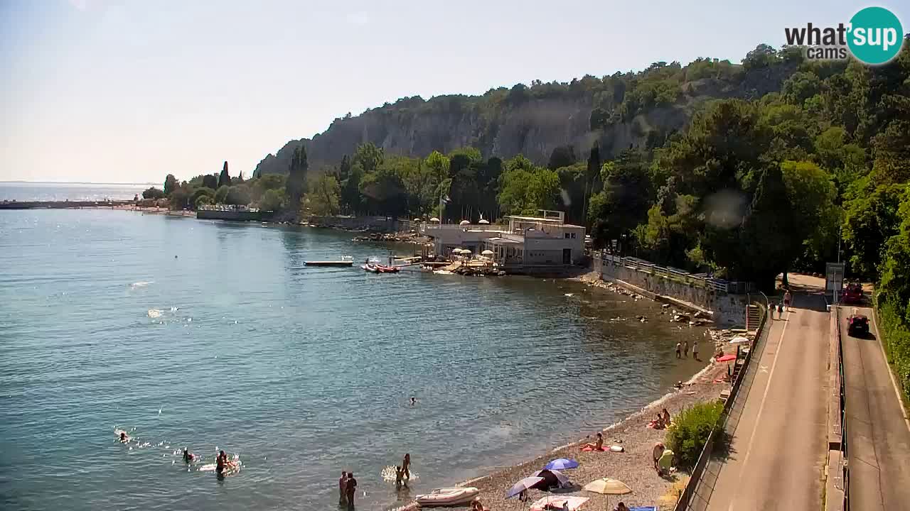 Webcam Baie de Sistiana – Vue en direct de la marina et de la baie