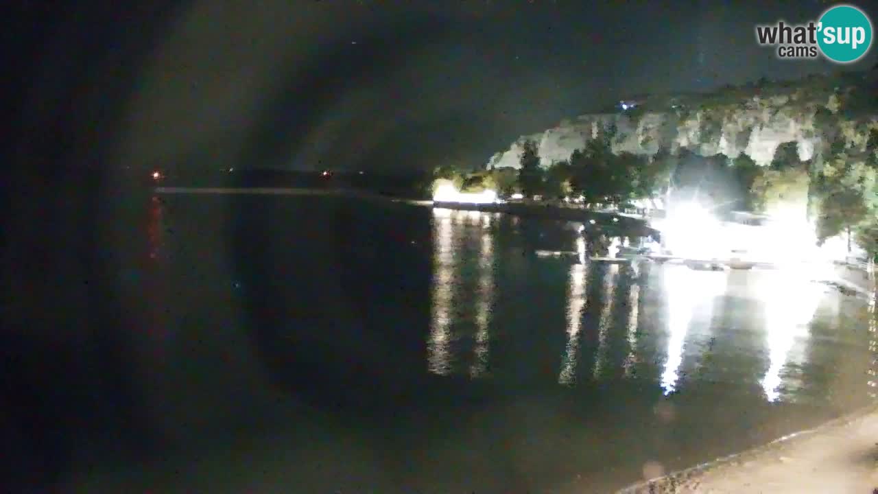 Webcam Baie de Sistiana – Vue en direct de la marina et de la baie