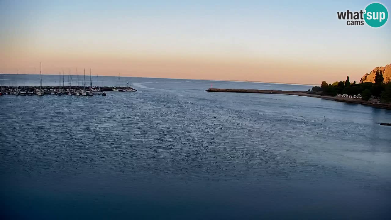 Webcam Bahía de Sistiana – Vista en directo del puerto deportivo y la costa