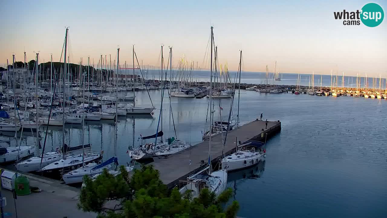 Webcam Sistiana Baia – Live View of the Marina and Gulf