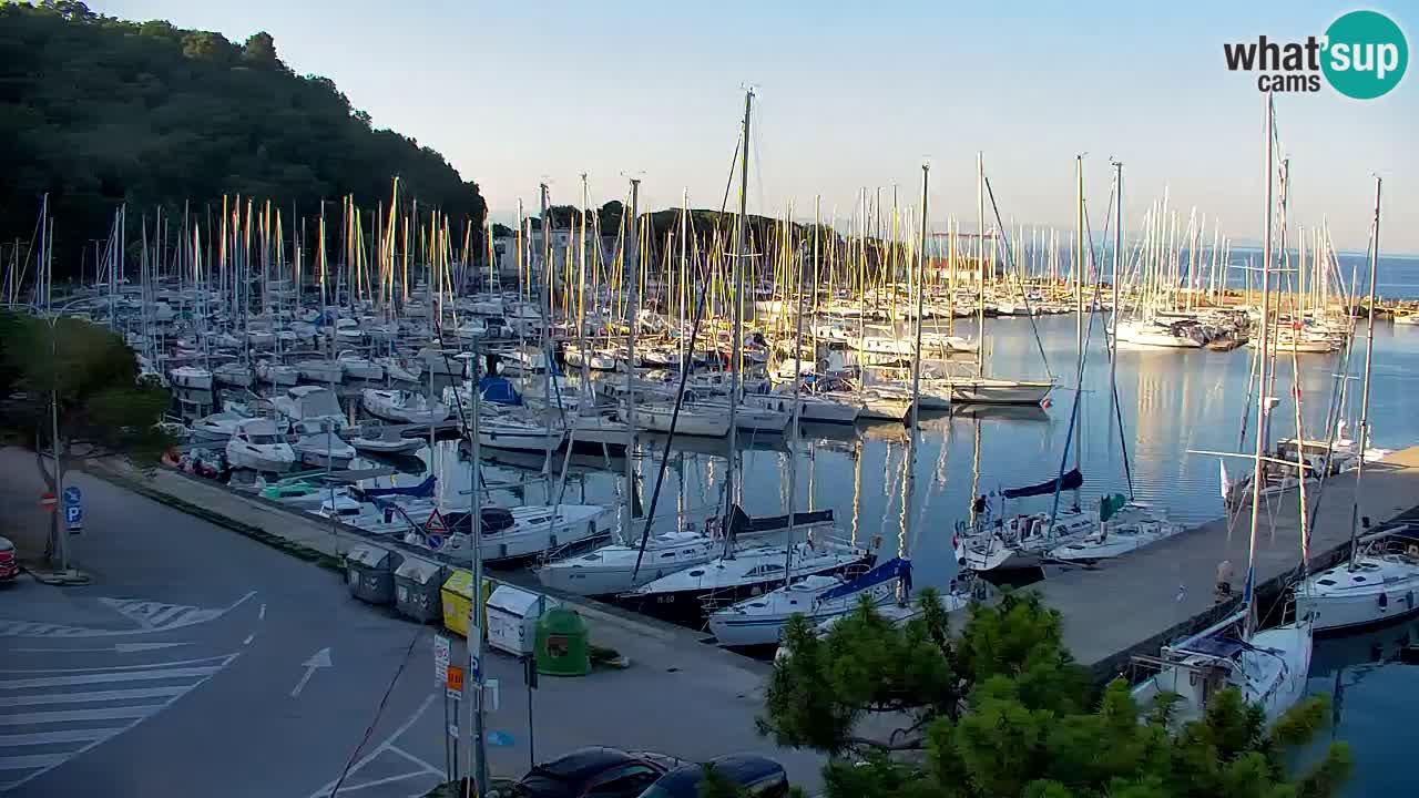 Webcam Sistiana Baia – Live View of the Marina and Gulf