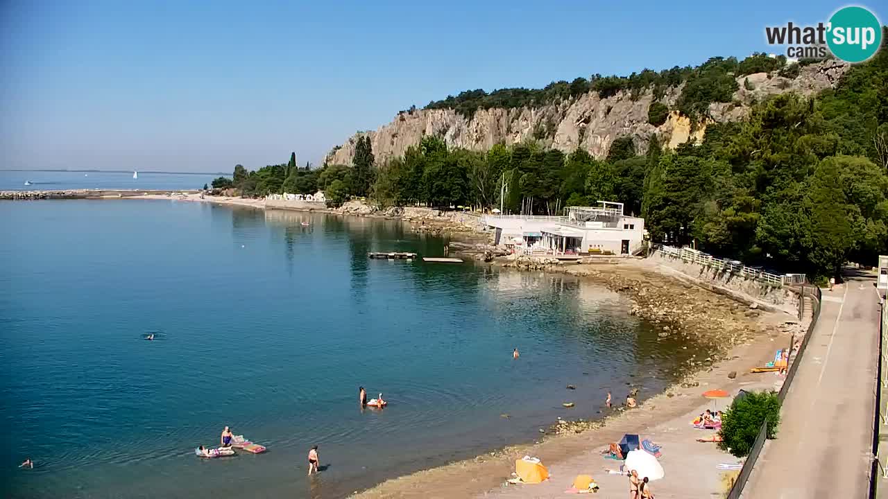 Webcam Sistiana Baia – Live View of the Marina and Gulf
