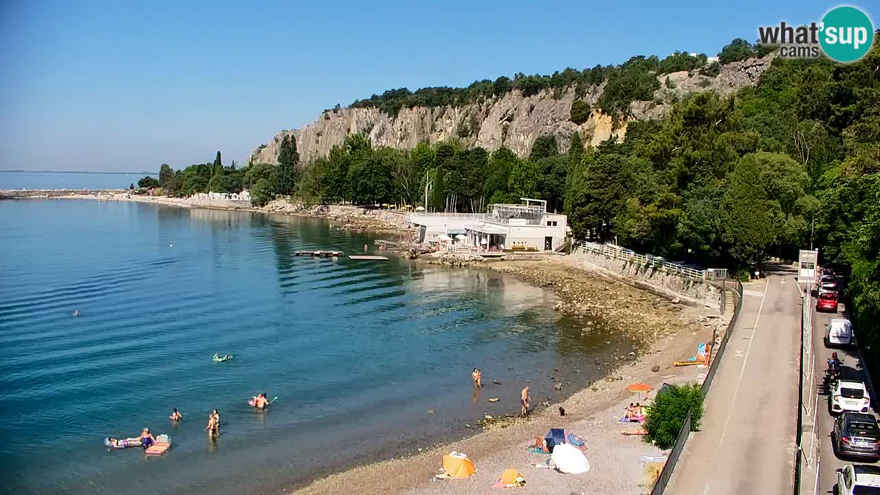 Webcam Sistiana Baia – Live View of the Marina and Gulf