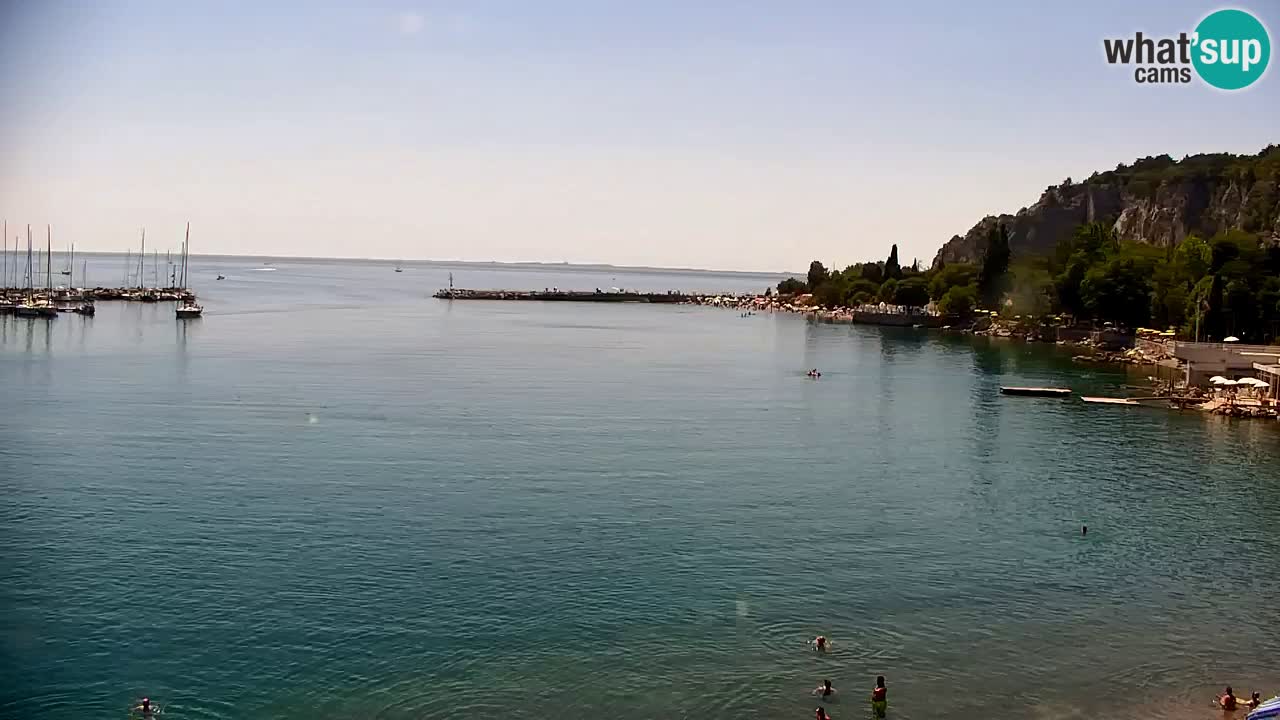 Webcam Sistiana Bucht – Liveblick auf Marina und Bucht