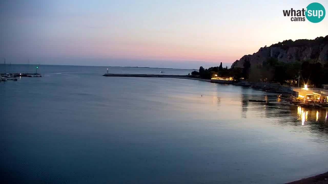 Webcam Sistiana Baia – Live View of the Marina and Gulf