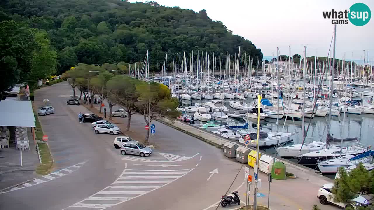 Web kamera Sistiana Uvala – Pogled uživo na marinu i zaljev