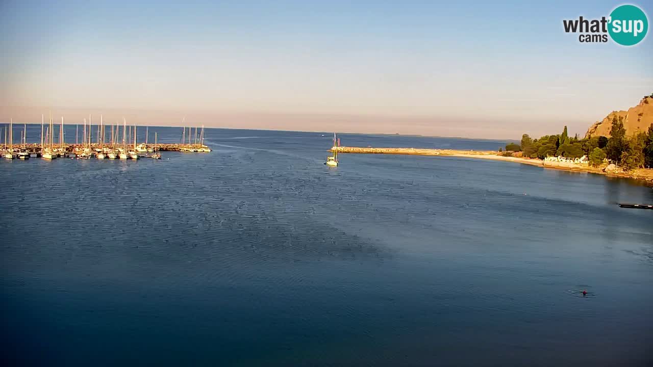 Webcam Sistiana Baia – Live View of the Marina and Gulf