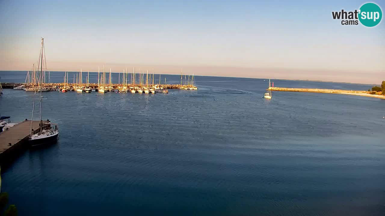Webcam Sistiana Baia – Live View of the Marina and Gulf