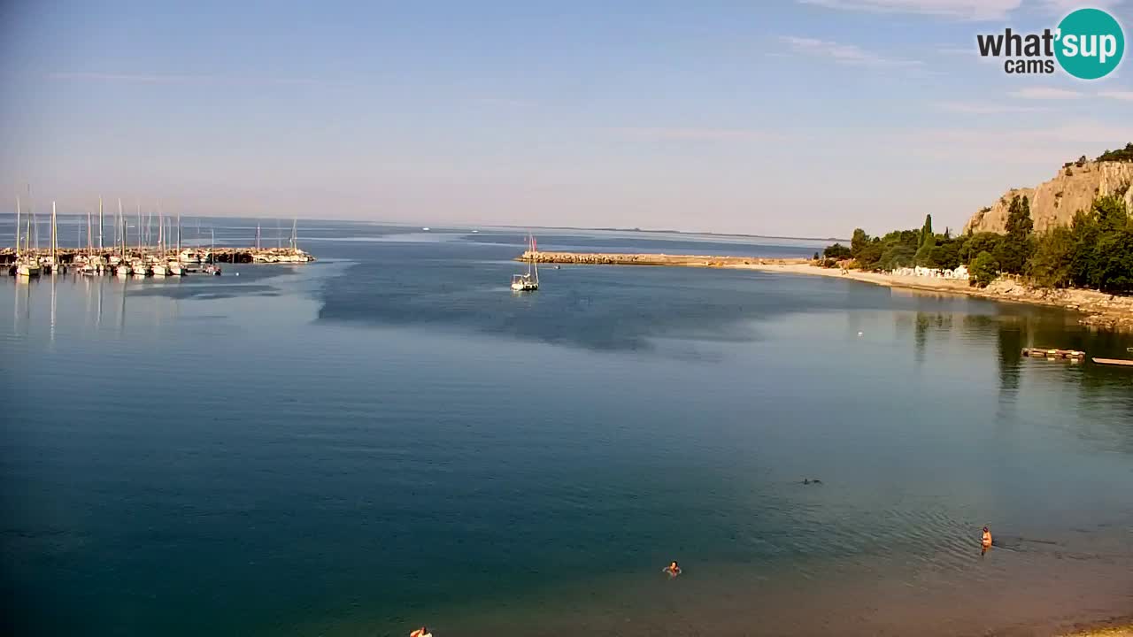 Webcam Sistiana Bucht – Liveblick auf Marina und Bucht