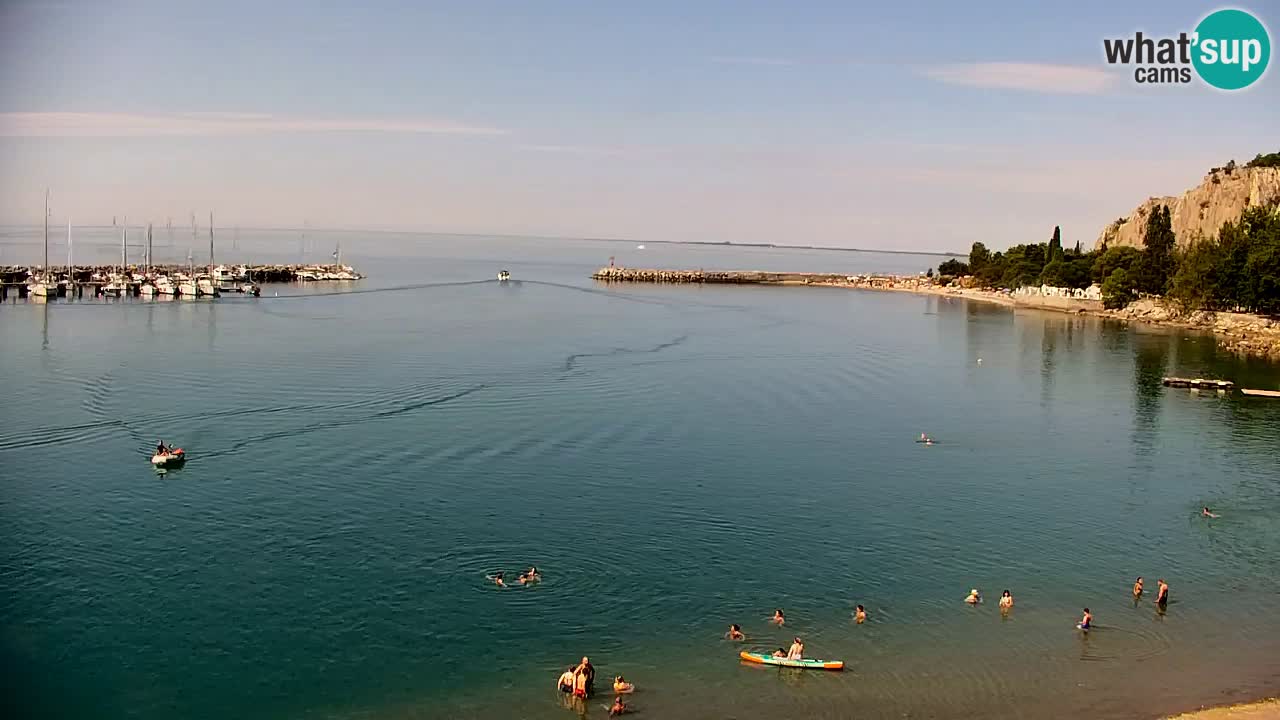 Webcam Sistiana Bucht – Liveblick auf Marina und Bucht