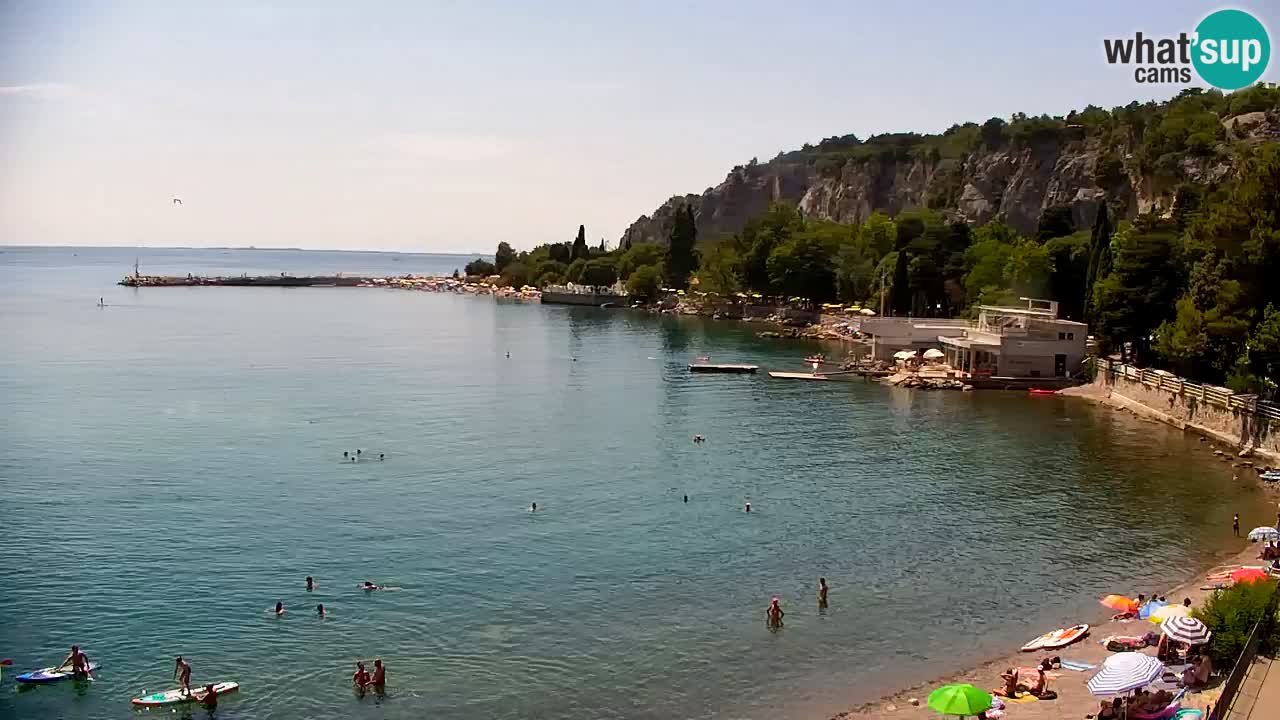 Webcam Sistiana Baia – Live View of the Marina and Gulf