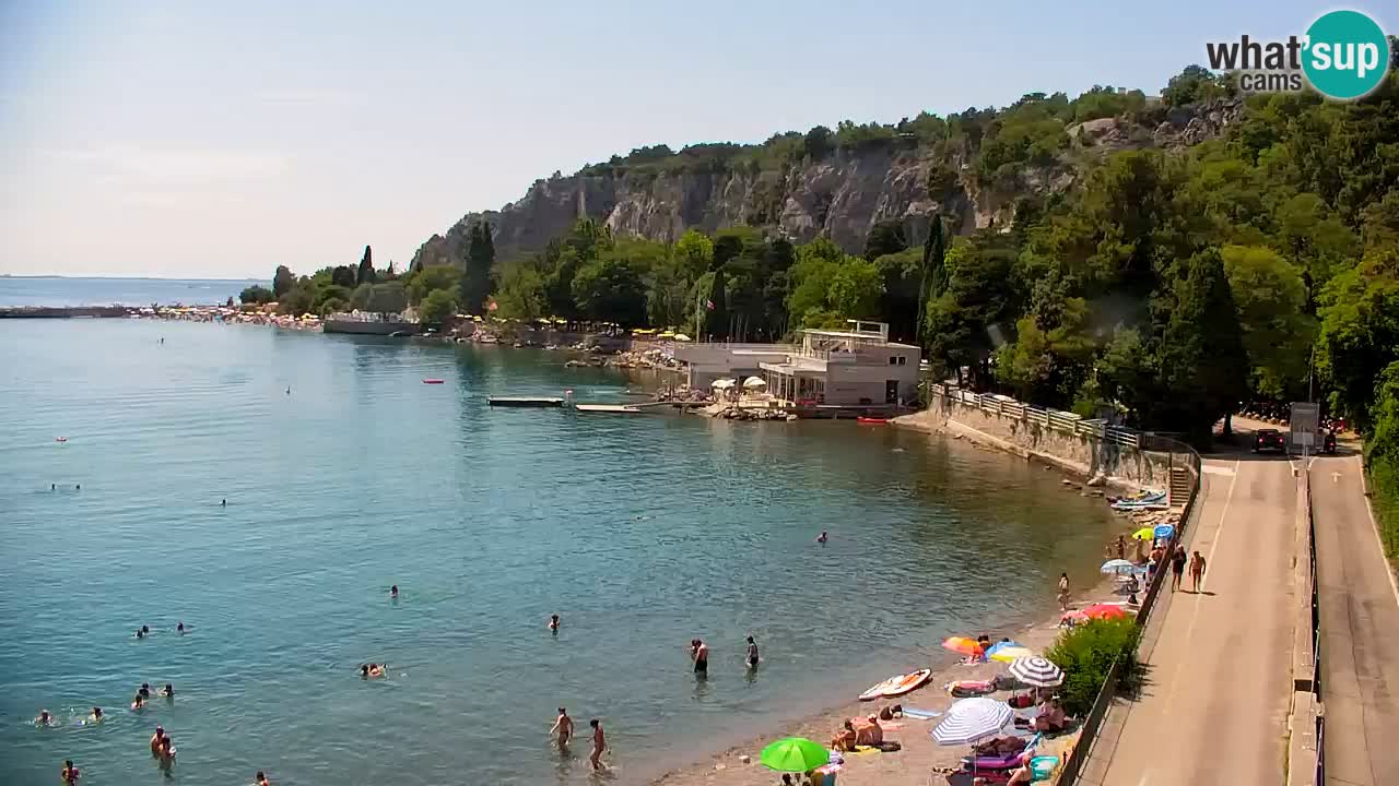 Web kamera Sistiana Uvala – Pogled uživo na marinu i zaljev