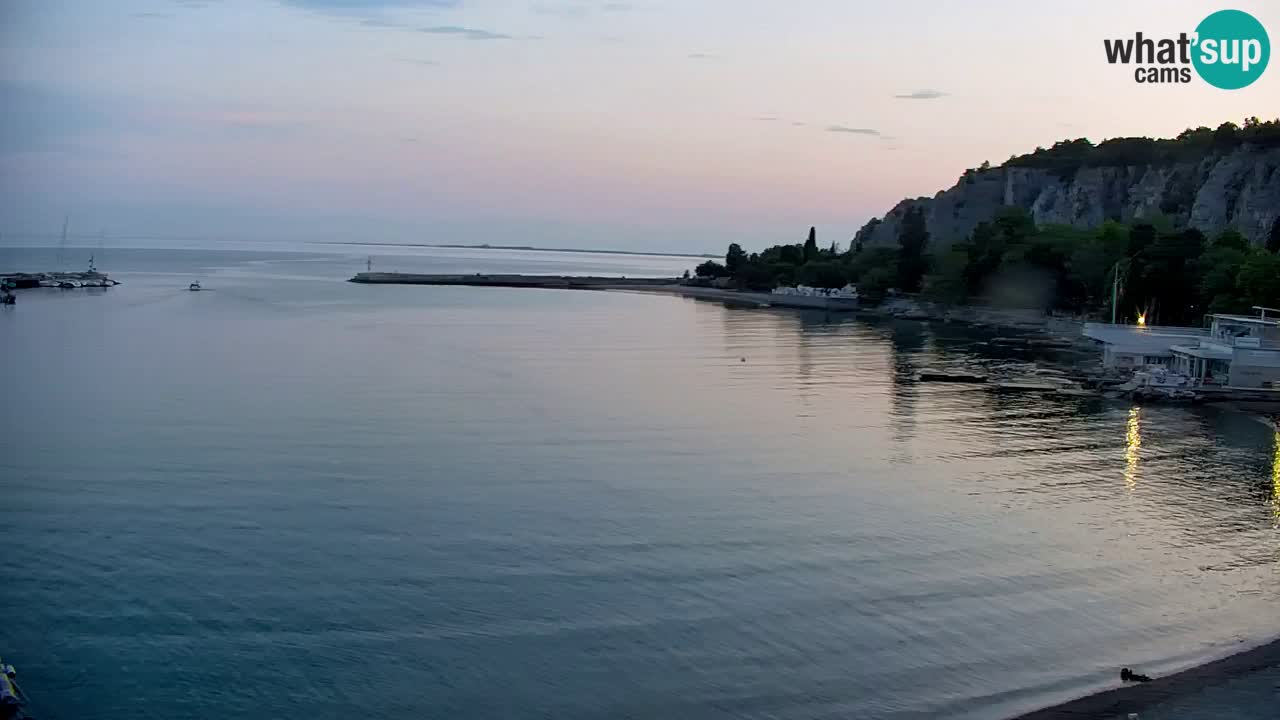 Webcam Sistiana Baia – Live View of the Marina and Gulf