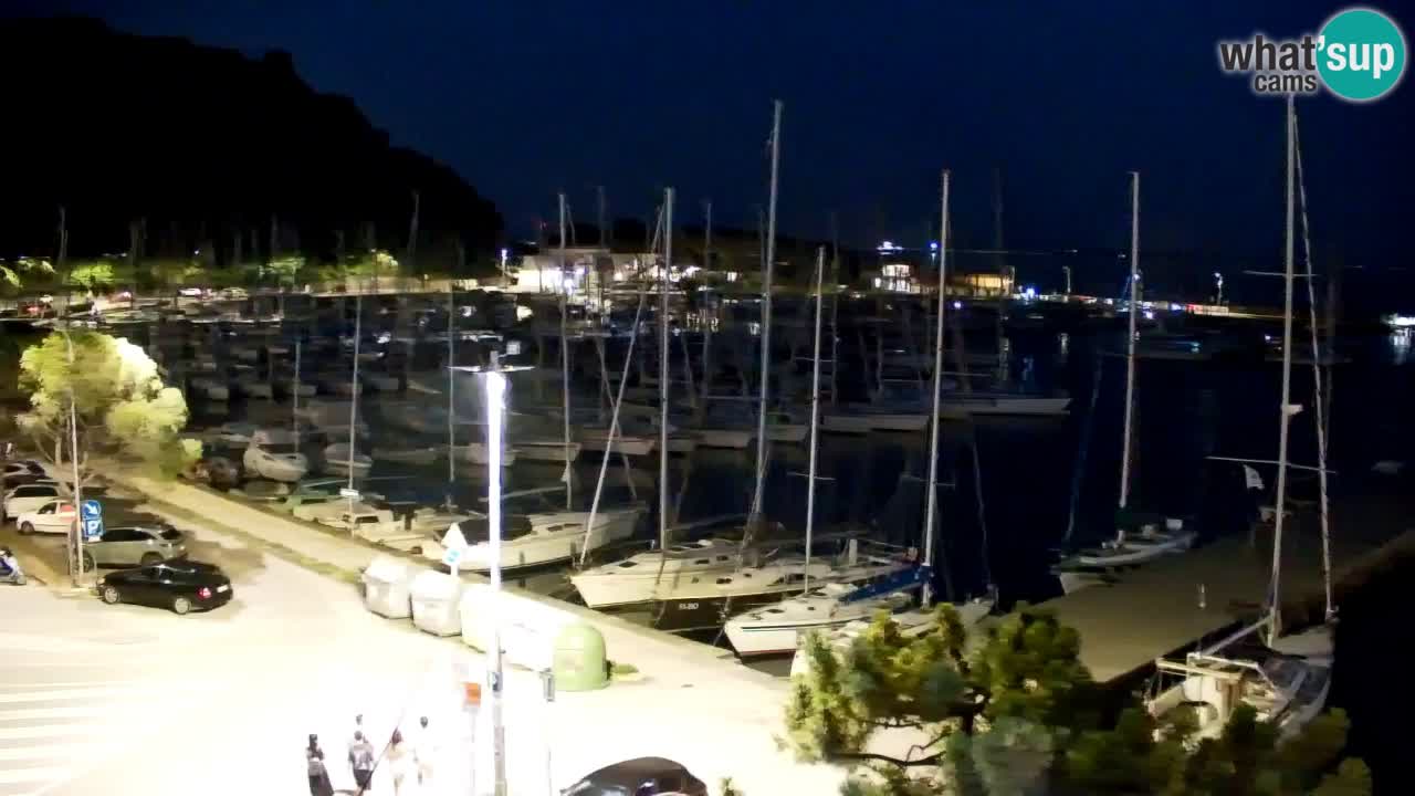 Web kamera Sistiana Uvala – Pogled uživo na marinu i zaljev