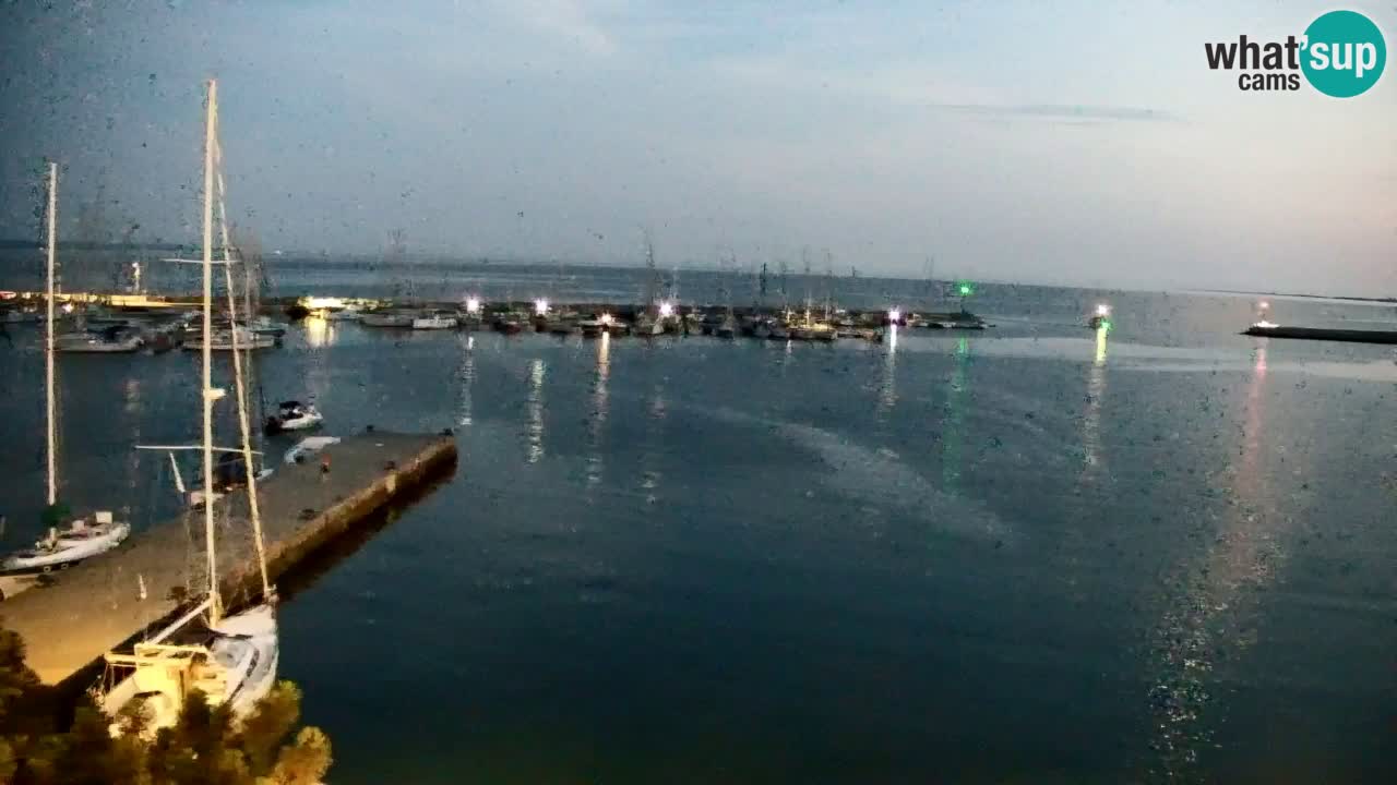 Webcam Baie de Sistiana – Vue en direct de la marina et de la baie