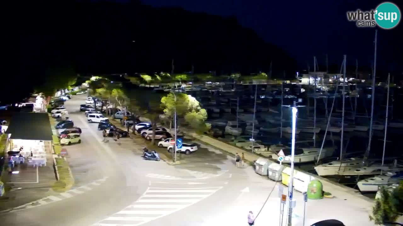 Webcam Bahía de Sistiana – Vista en directo del puerto deportivo y la costa