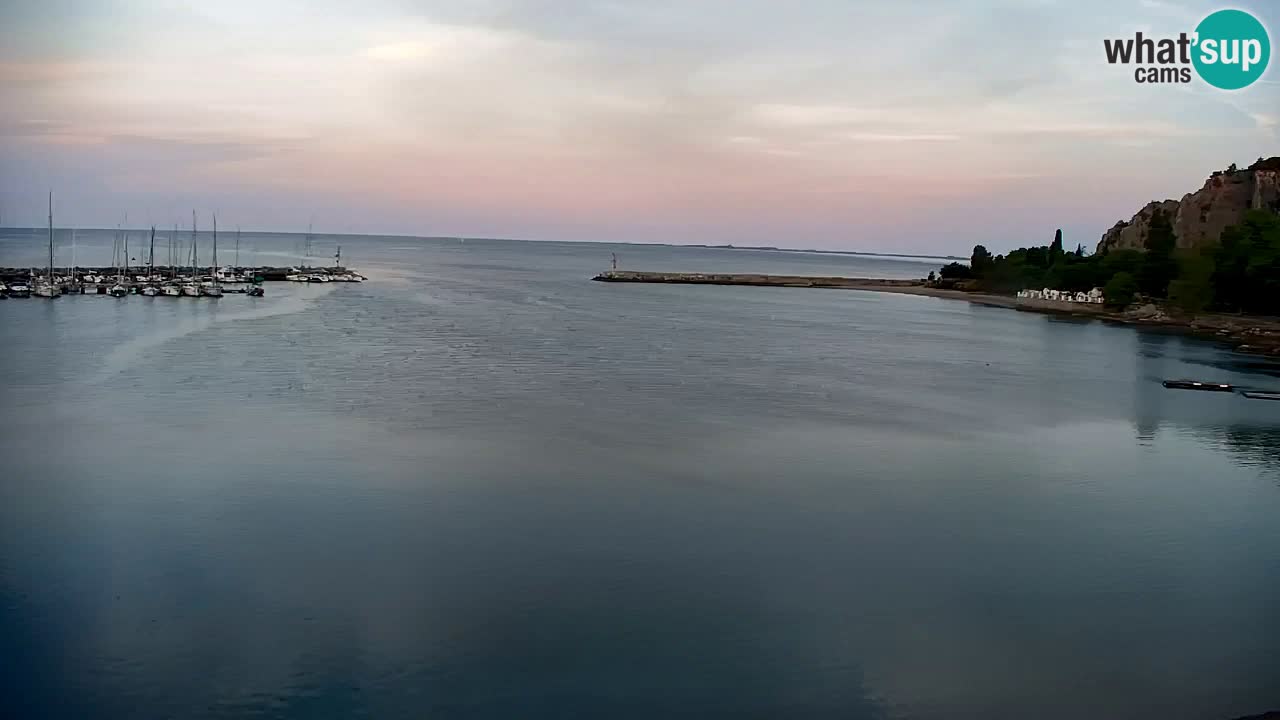 Webcam Sistiana Baia – Live View of the Marina and Gulf