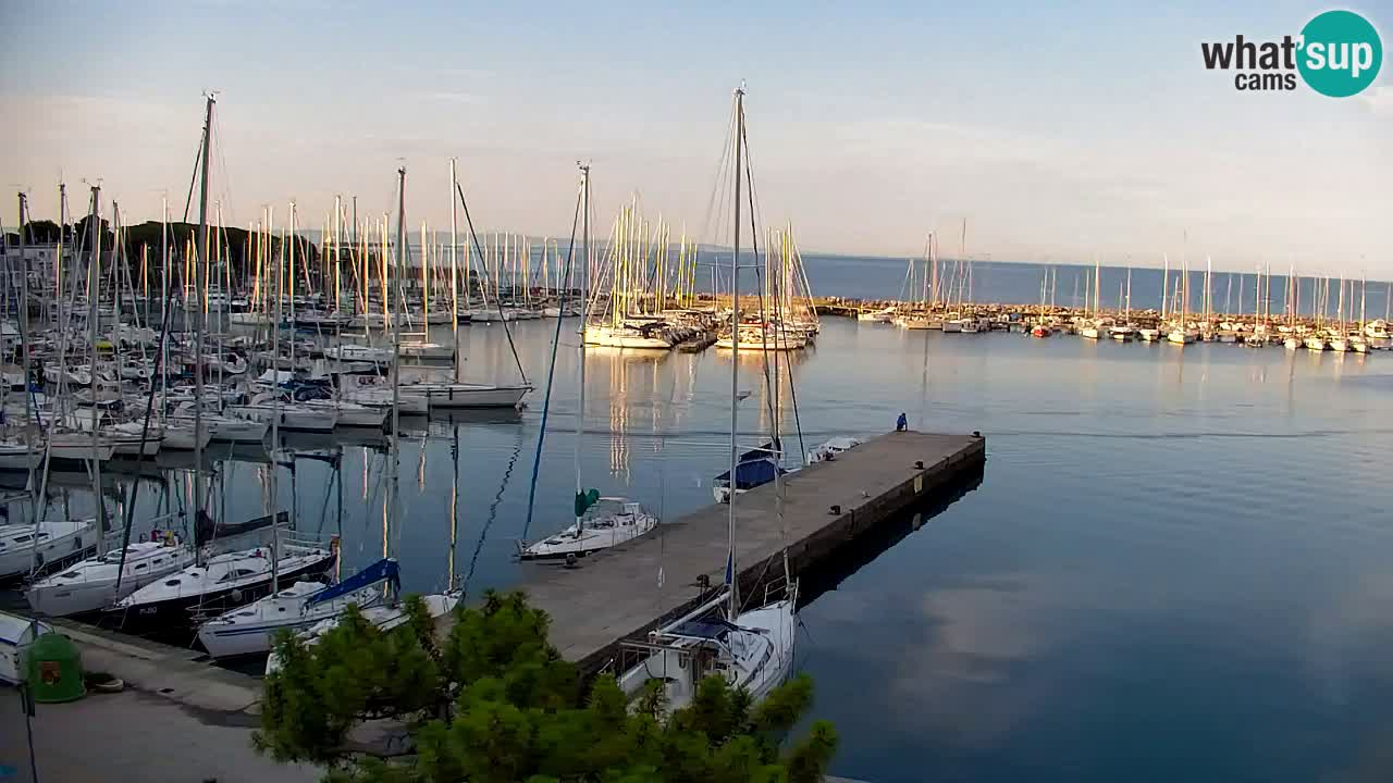 Webcam Sistiana Bucht – Liveblick auf Marina und Bucht
