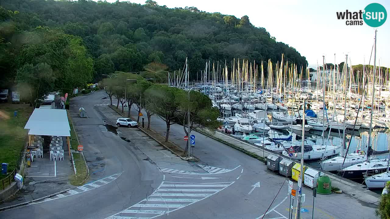 Webcam Sistiana Baia – Live View of the Marina and Gulf