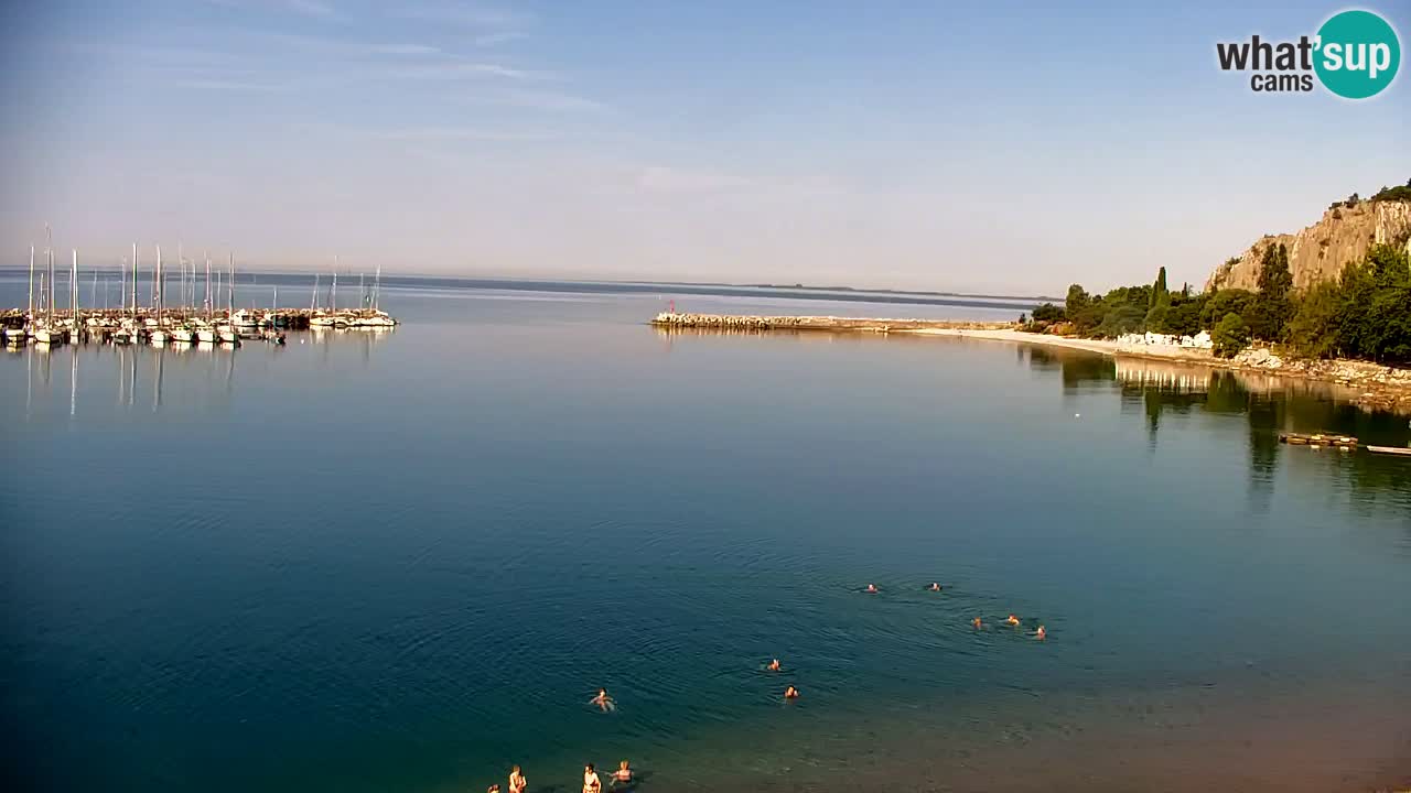 Webcam Sistiana Baia – Live View of the Marina and Gulf