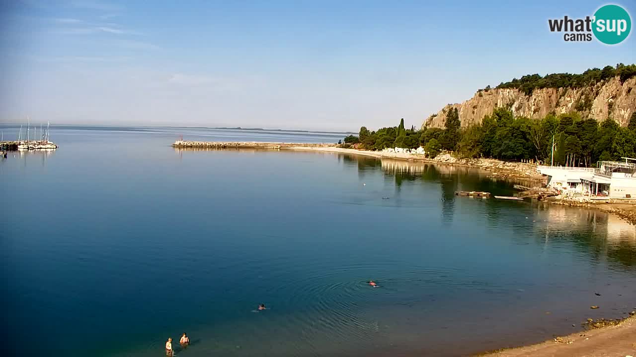 Webcam Sistiana Baia – Live View of the Marina and Gulf