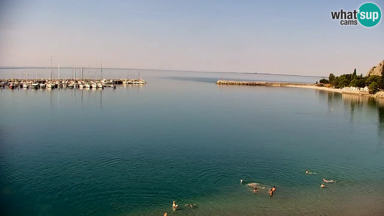 Web kamera Sistiana Uvala – Pogled uživo na marinu i zaljev