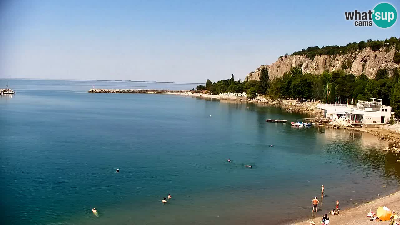 Spletna kamera Sesljanski zaliv – Pogled v živo na marino in zaliv