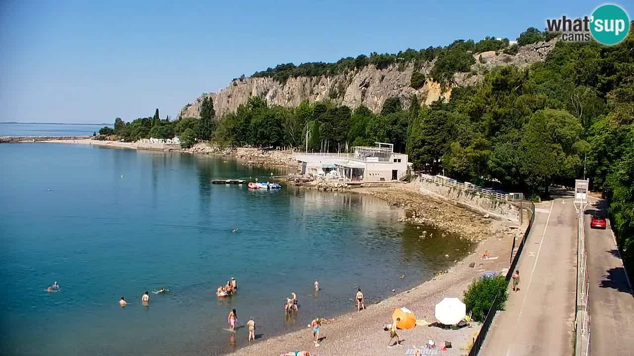 Spletna kamera Sesljanski zaliv – Pogled v živo na marino in zaliv