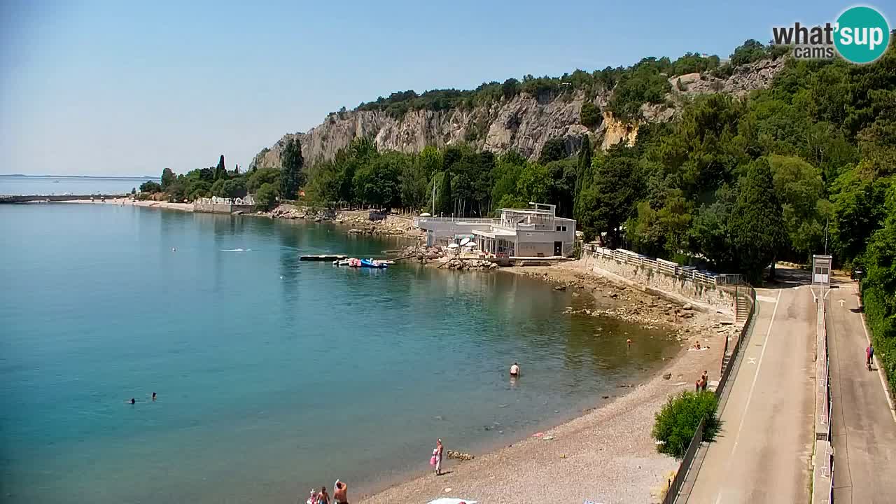 Spletna kamera Sesljanski zaliv – Pogled v živo na marino in zaliv