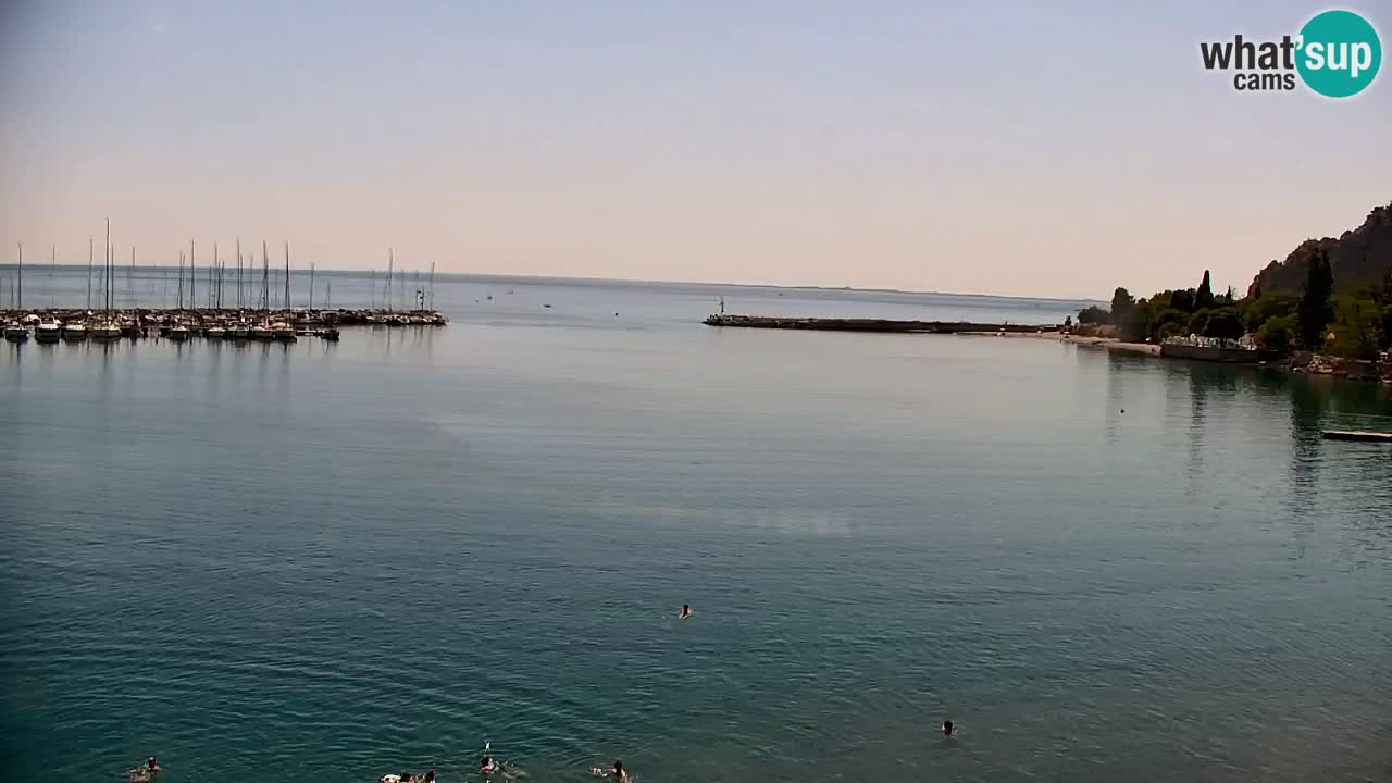 Webcam Sistiana Baia – Live View of the Marina and Gulf