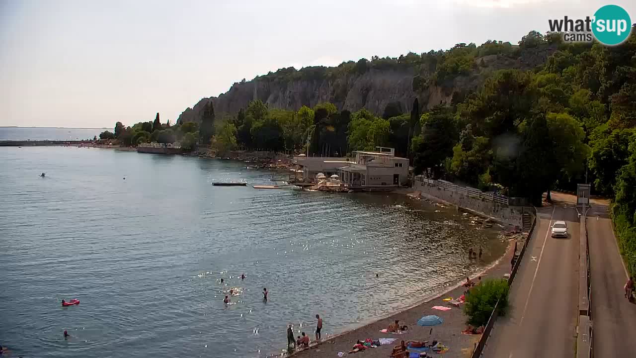 Webcam Baie de Sistiana – Vue en direct de la marina et de la baie