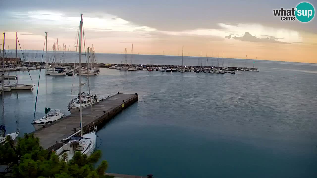 Webcam Sistiana Bucht – Liveblick auf Marina und Bucht
