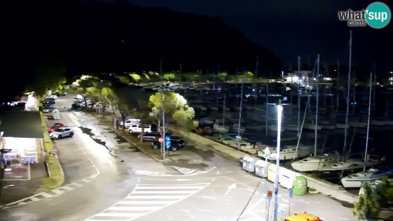 Webcam Baie de Sistiana – Vue en direct de la marina et de la baie