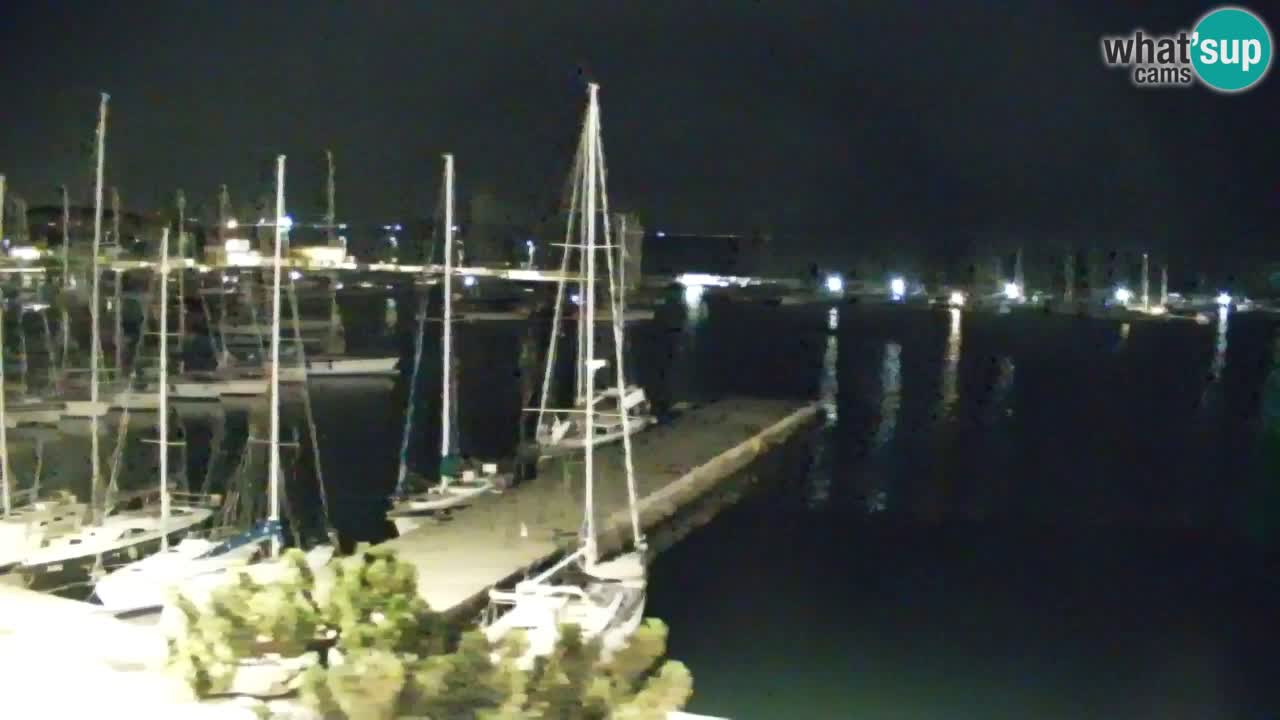Webcam Baie de Sistiana – Vue en direct de la marina et de la baie