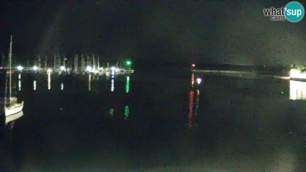 Webcam Baie de Sistiana – Vue en direct de la marina et de la baie