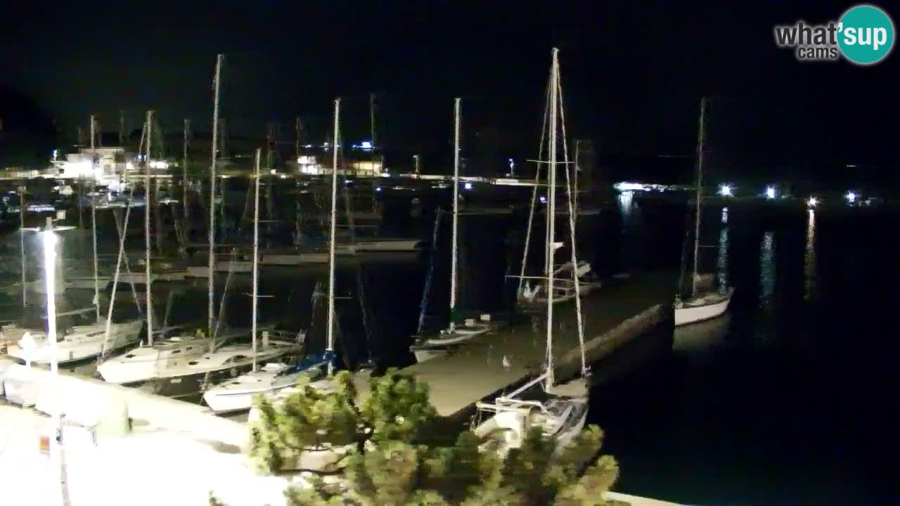 Webcam Baie de Sistiana – Vue en direct de la marina et de la baie