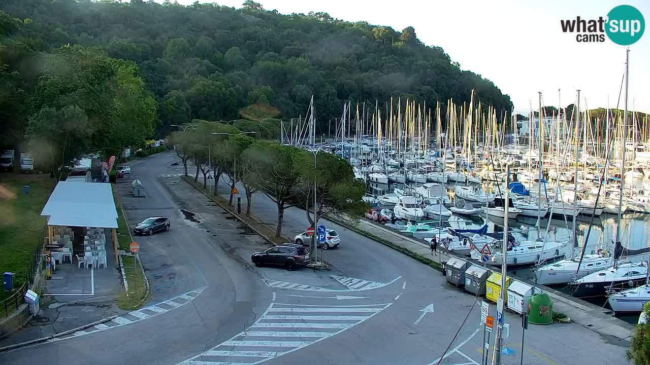 Webcam Sistiana Baia – Live View of the Marina and Gulf