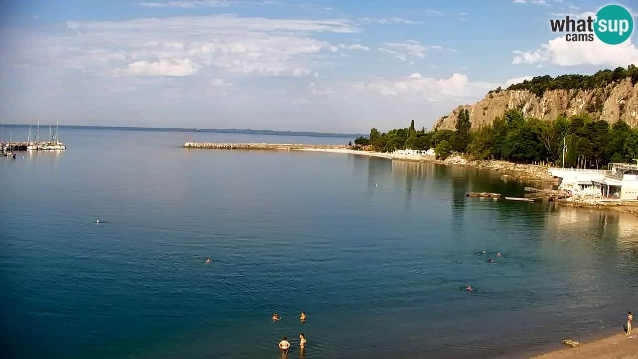 Webcam Sistiana Bucht – Liveblick auf Marina und Bucht