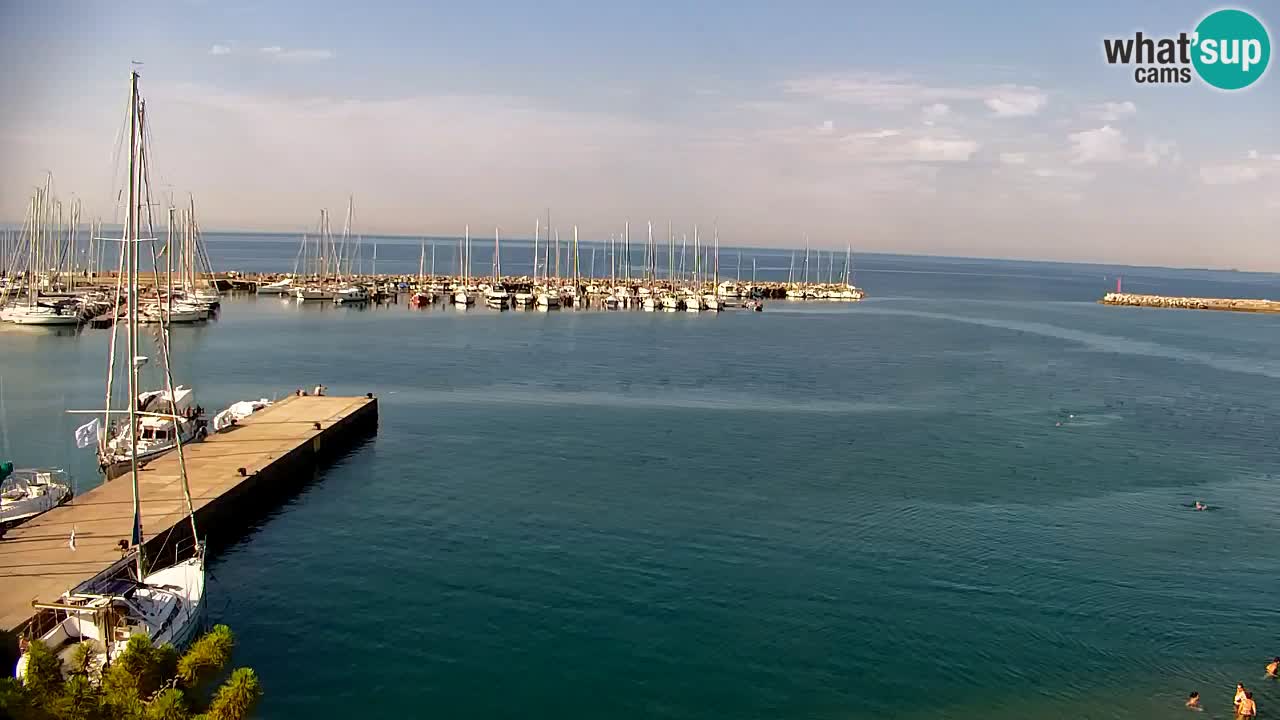 Webcam Sistiana Baia – Live View of the Marina and Gulf