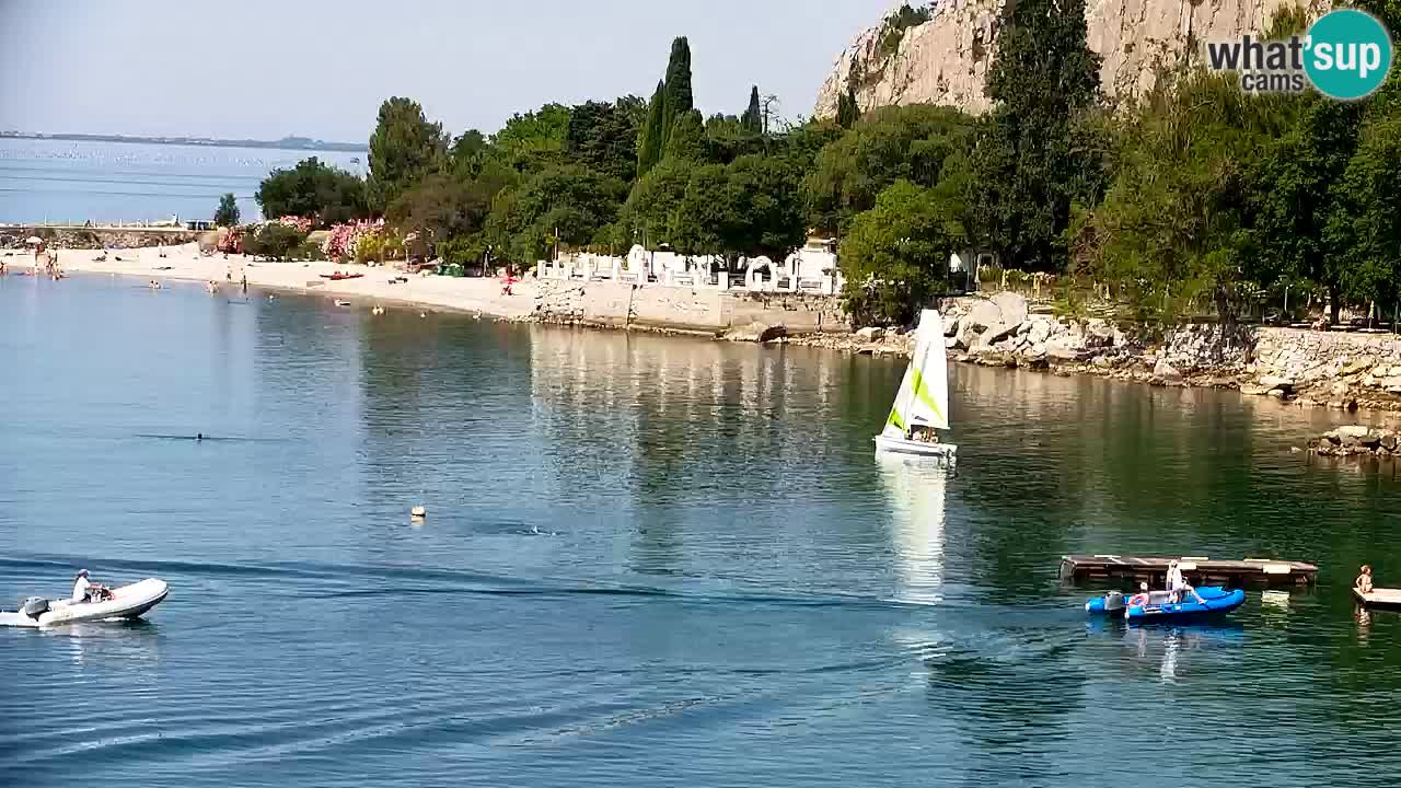 Webcam Sistiana Baia – Live View of the Marina and Gulf