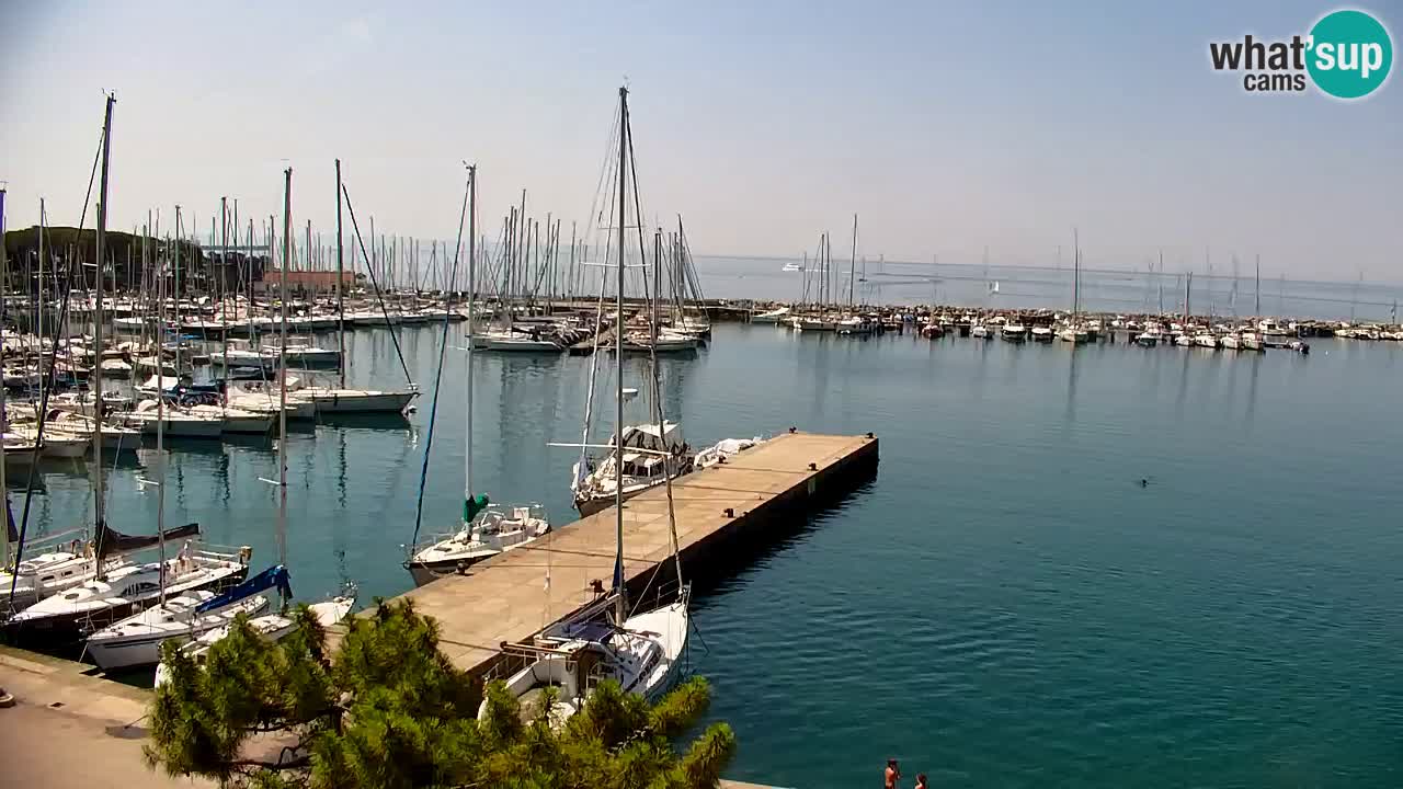 Webcam Sistiana Baia – Live View of the Marina and Gulf