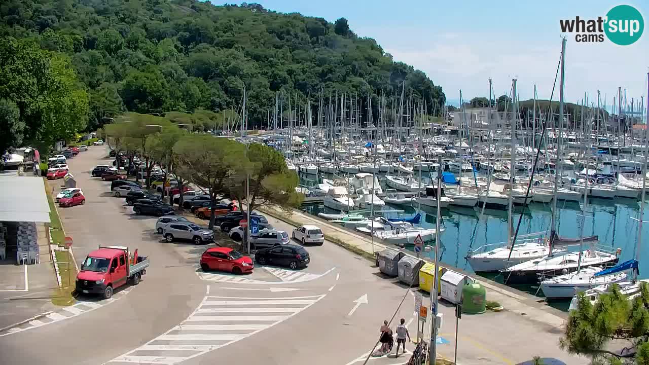 Webcam Sistiana Baia – Live View of the Marina and Gulf