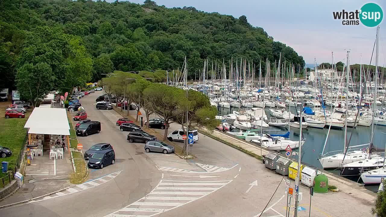 Webcam Sistiana Baia – Live View of the Marina and Gulf