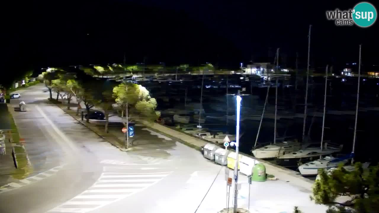 Webcam Baie de Sistiana – Vue en direct de la marina et de la baie