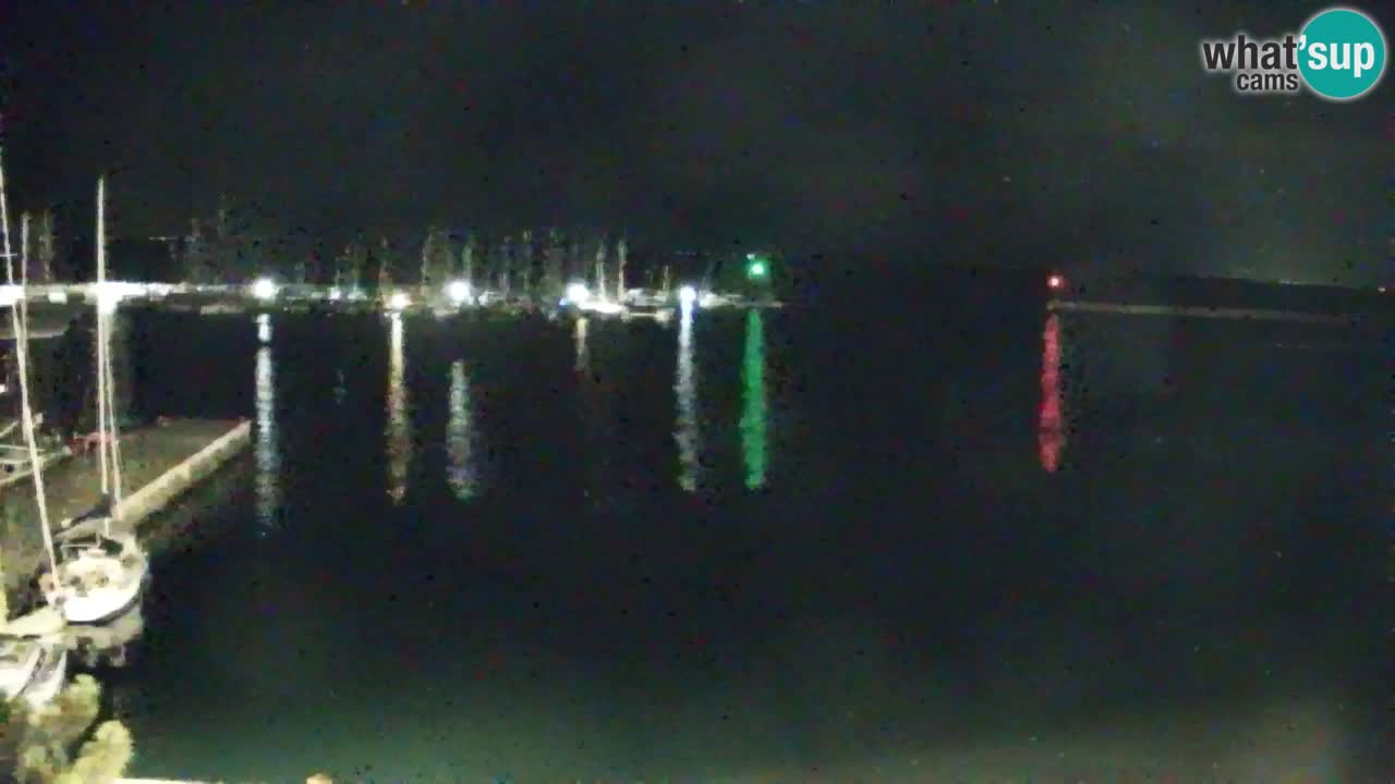 Webcam Baie de Sistiana – Vue en direct de la marina et de la baie